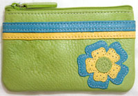 Flower coin purse