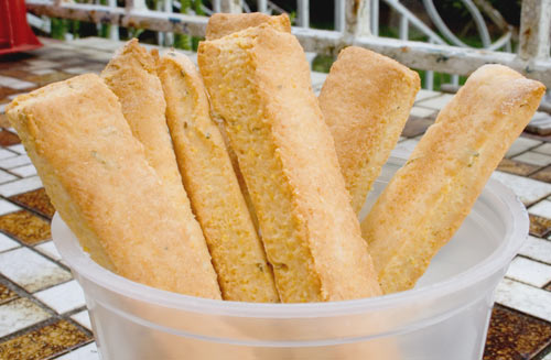 polenta breadsticks
