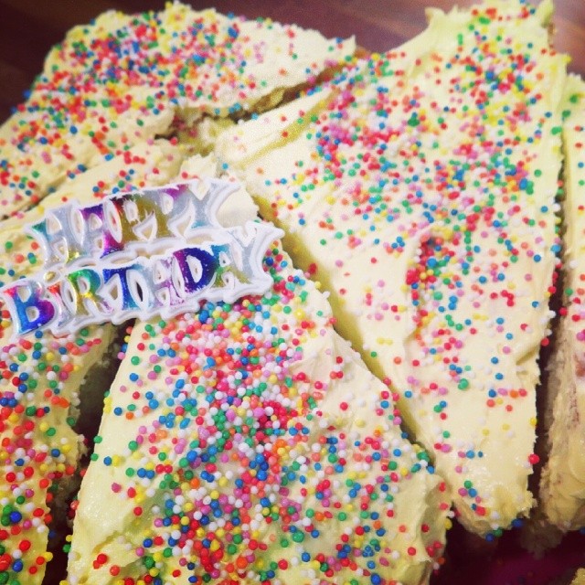 #thissundaylife is #fairybread cake because frankly it is darn smart way to eat fairy bread when in double digits.